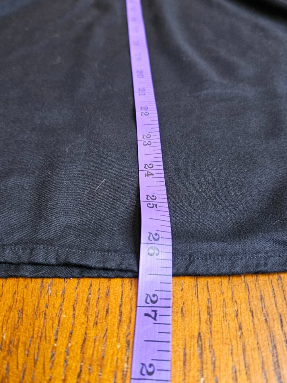 Faded Glory, Plus Size XXL (20), Tunic, Peasant Top, Black, 100% Rayon - Picture 6 of 8